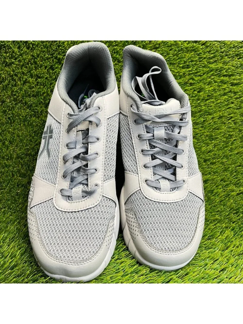 Kuru Quantum 2.0 Mens Size 11.5 Gray White Athletic Trail Running Shoes Sneakers
